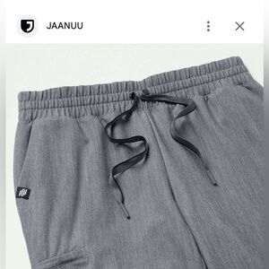 Jaanuu Charcoal Scrub Pants Unisex